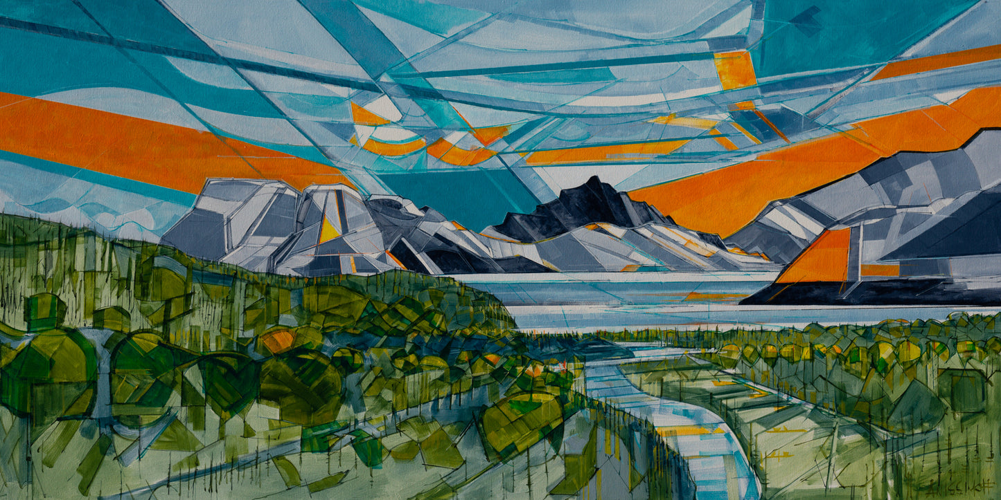 Boney Elbows - Limited Print