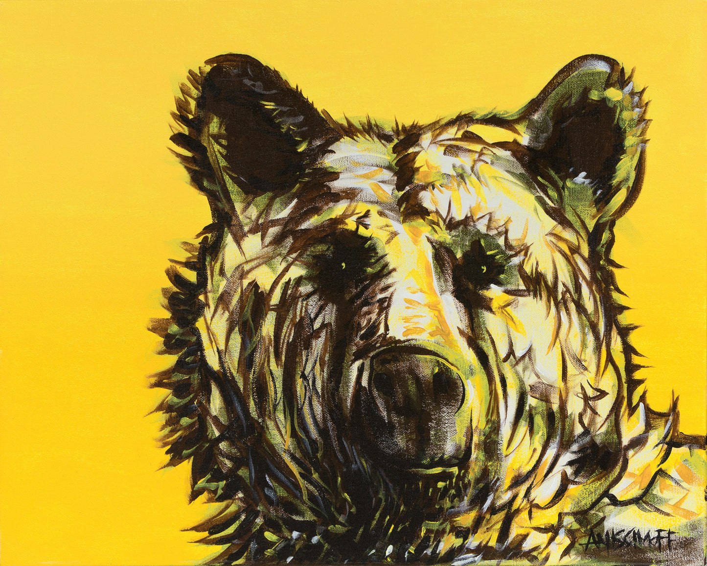 Honey Bear Archival Print