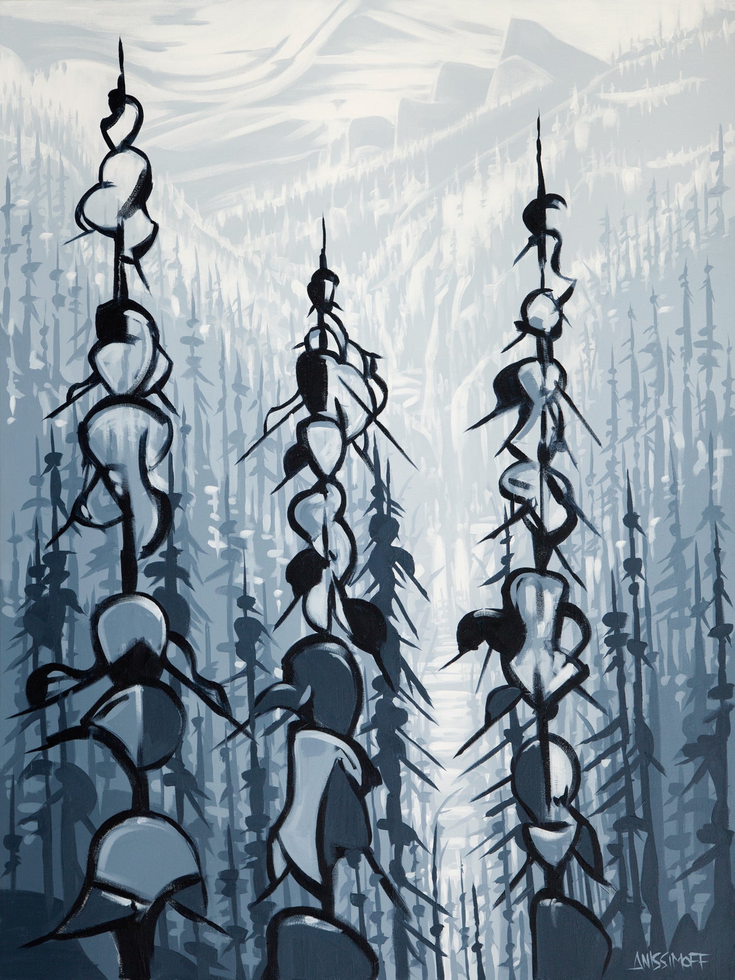 Fitzsimmons Creek Limited Archival Print